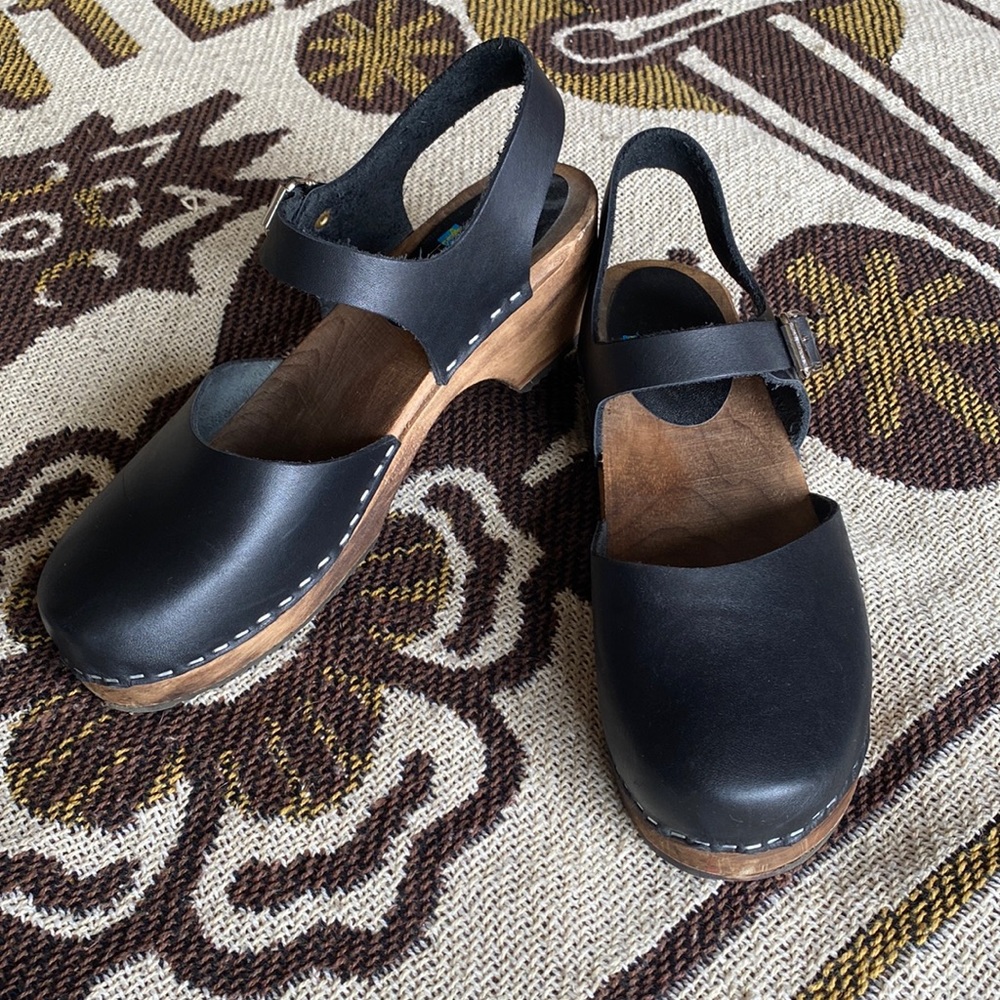 Lotta from Stockholm low wood clogs